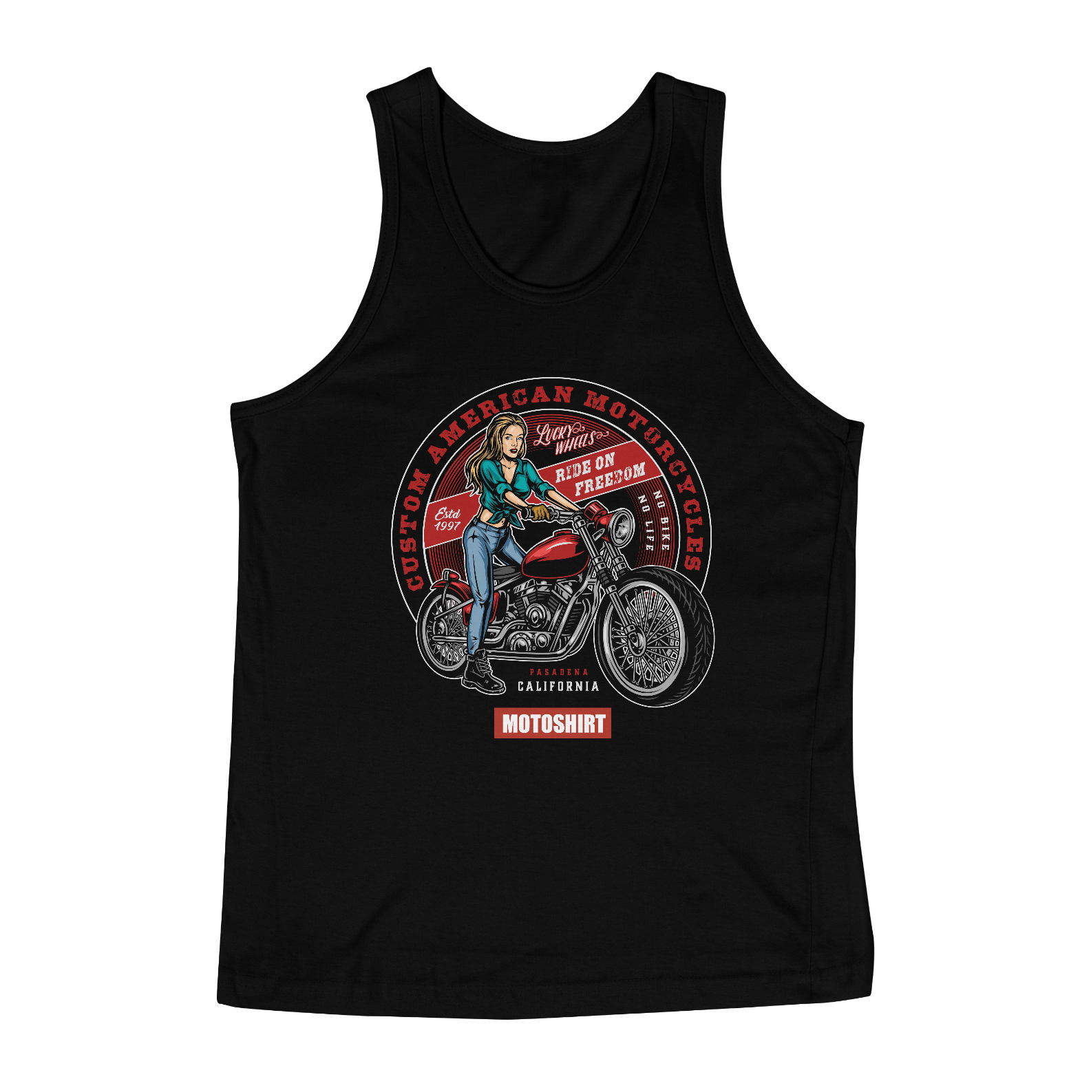 Nome do produto  Ride on Freedom Color Regata