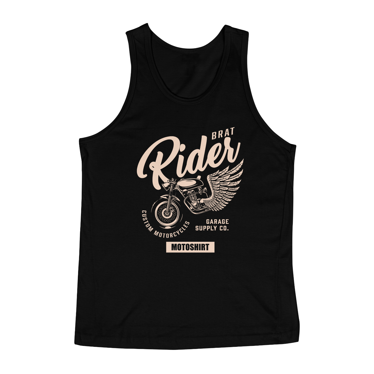 Nome do produto  Brat Rider White Regata