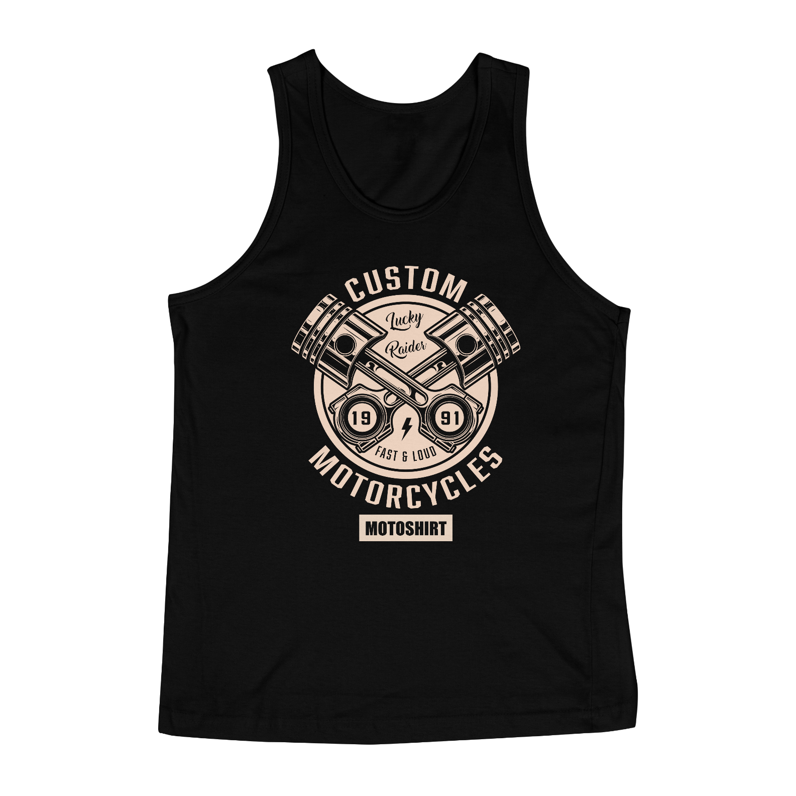 Nome do produto  Custom Pistons White reagata