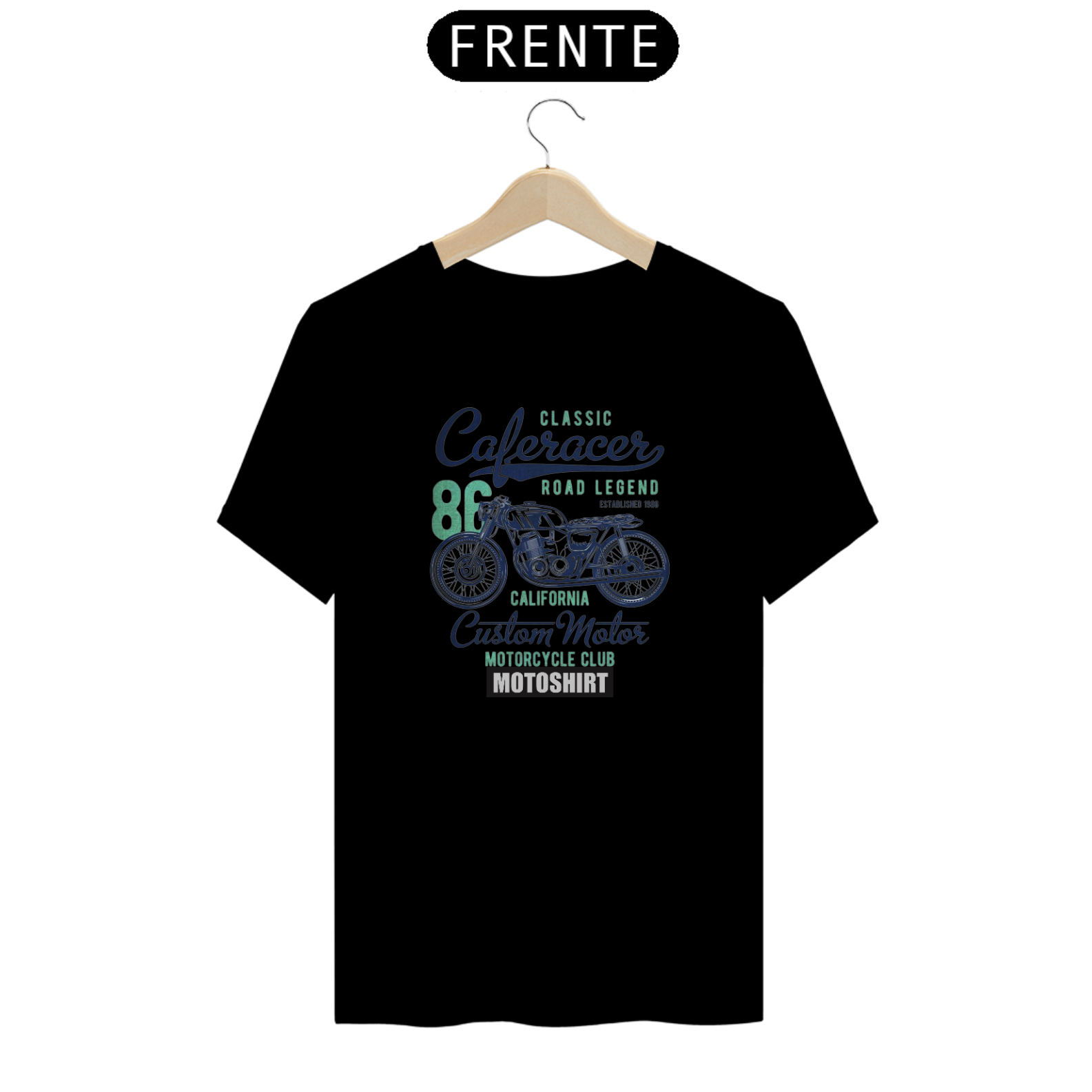 Nome do produto  Classic Café Racer Road Legend