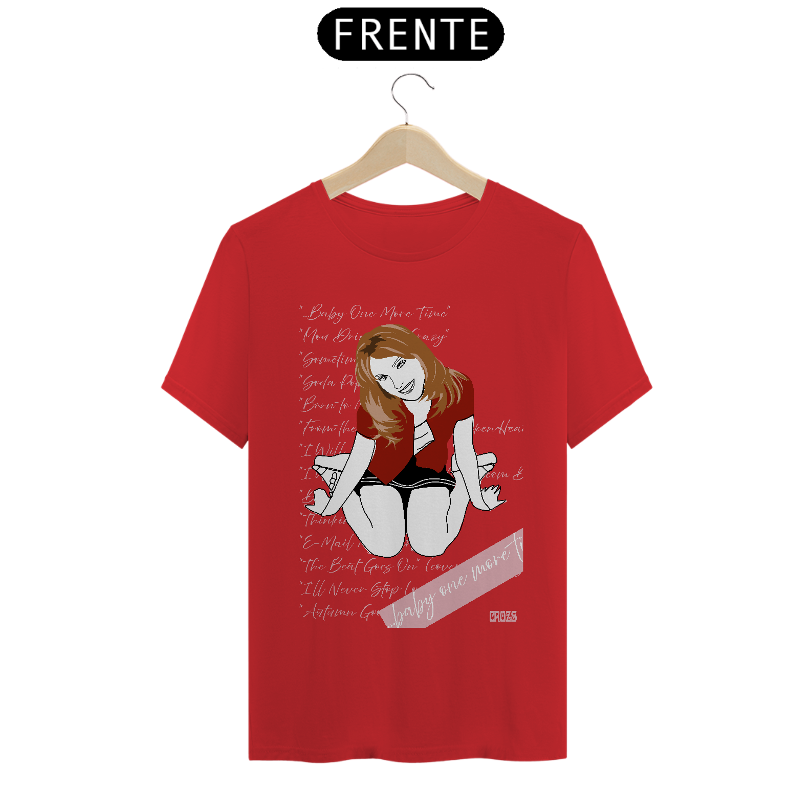 Camiseta Premium Britney Baby one more time