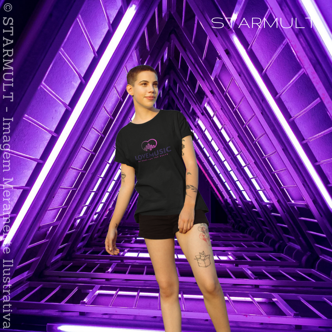 CAMISETA - LOVEMUSIC (HEART) STARMULT