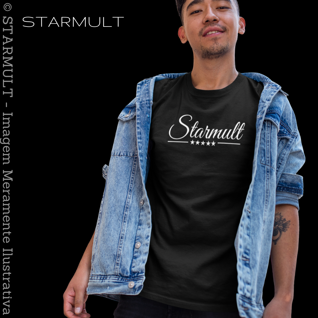 CAMISETA - (FIVE STARS - WHITE) STARMULT