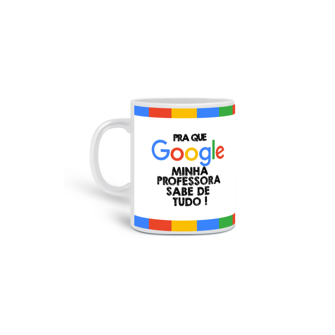 Nome do produto  Caneca google