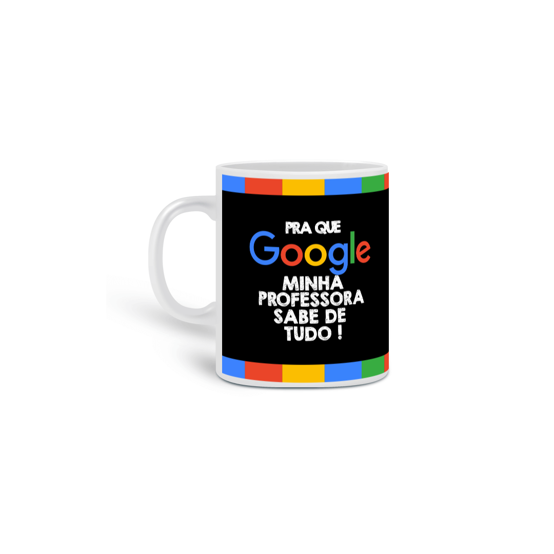 Nome do produto  Caneca Google Preta