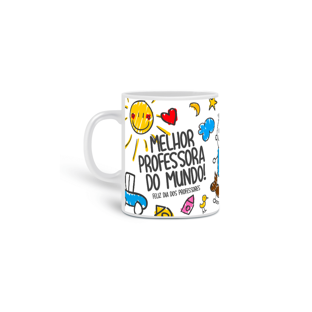 Nome do produto: Caneca melhor professora do mundo