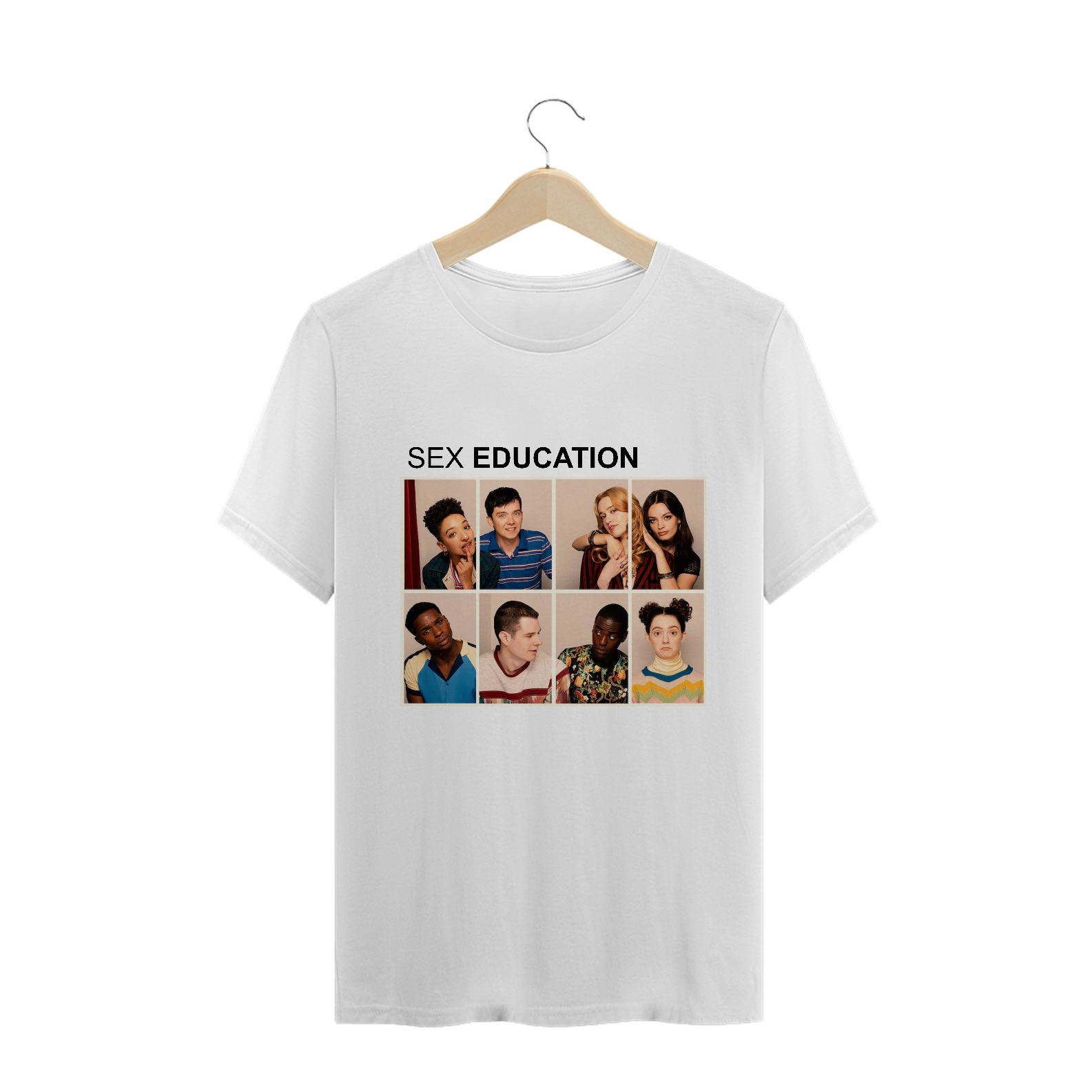 Camiseta Colagem Sex Education - Masc.