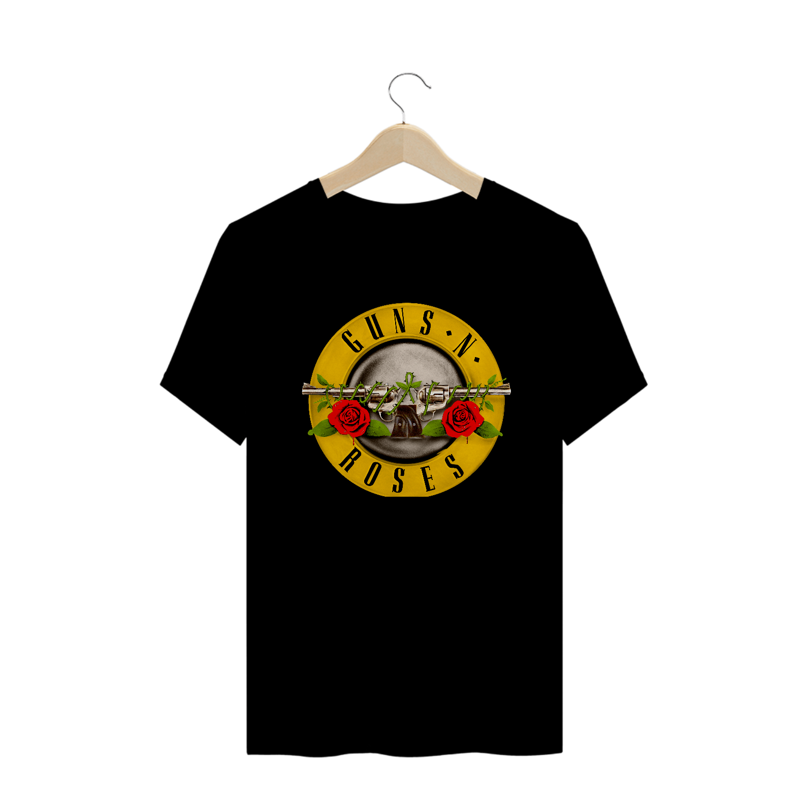 Camiseta Logo Guns N' Roses - Masc.