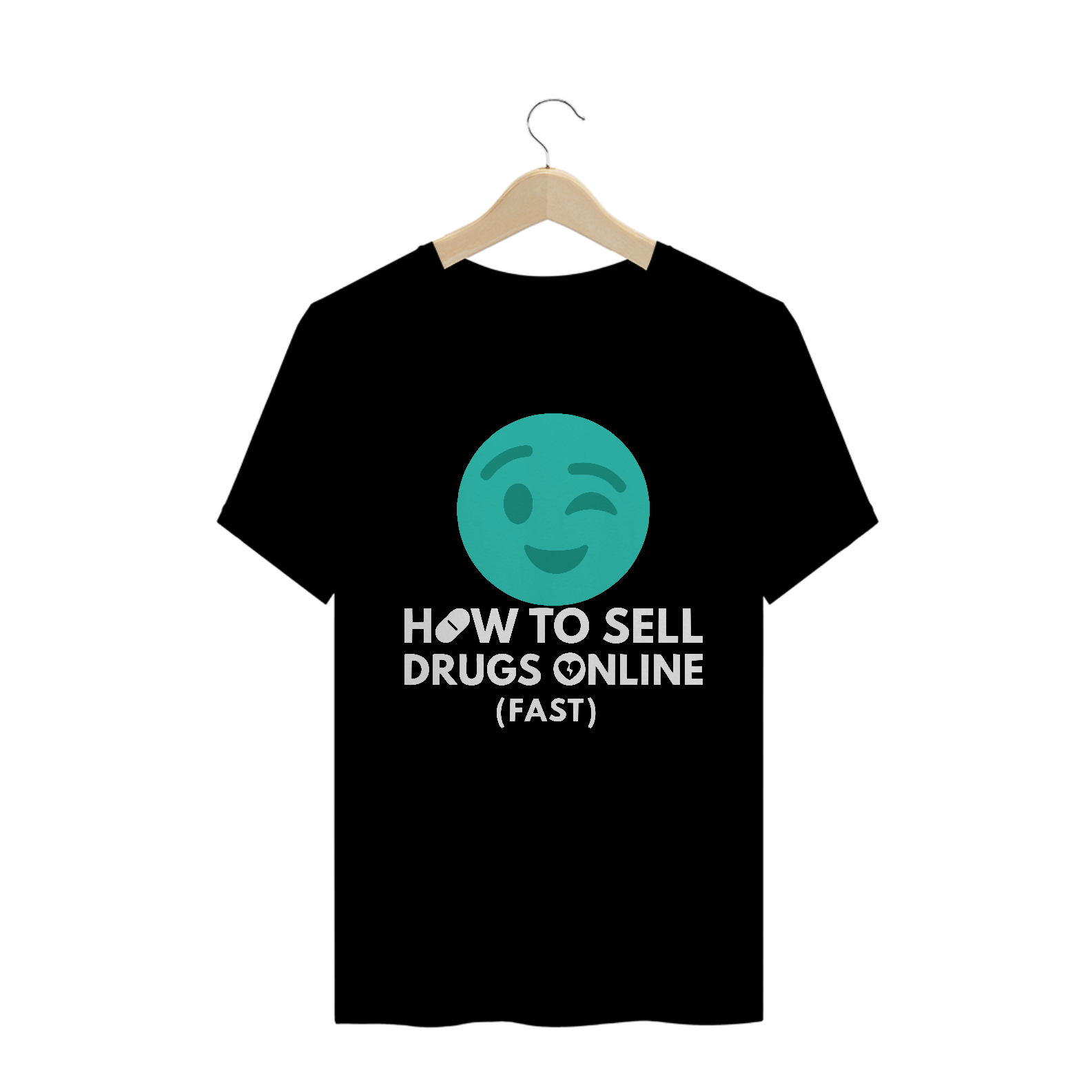 Nome do produto: Camiseta how to sell Drugs Online - Masc.