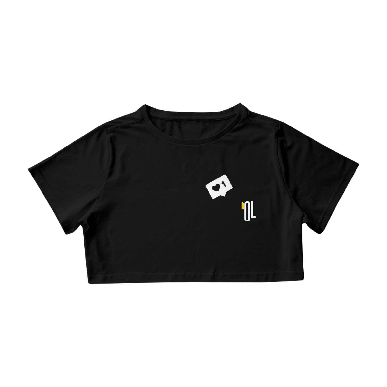 Nome do produto  Cropped simples - One Like