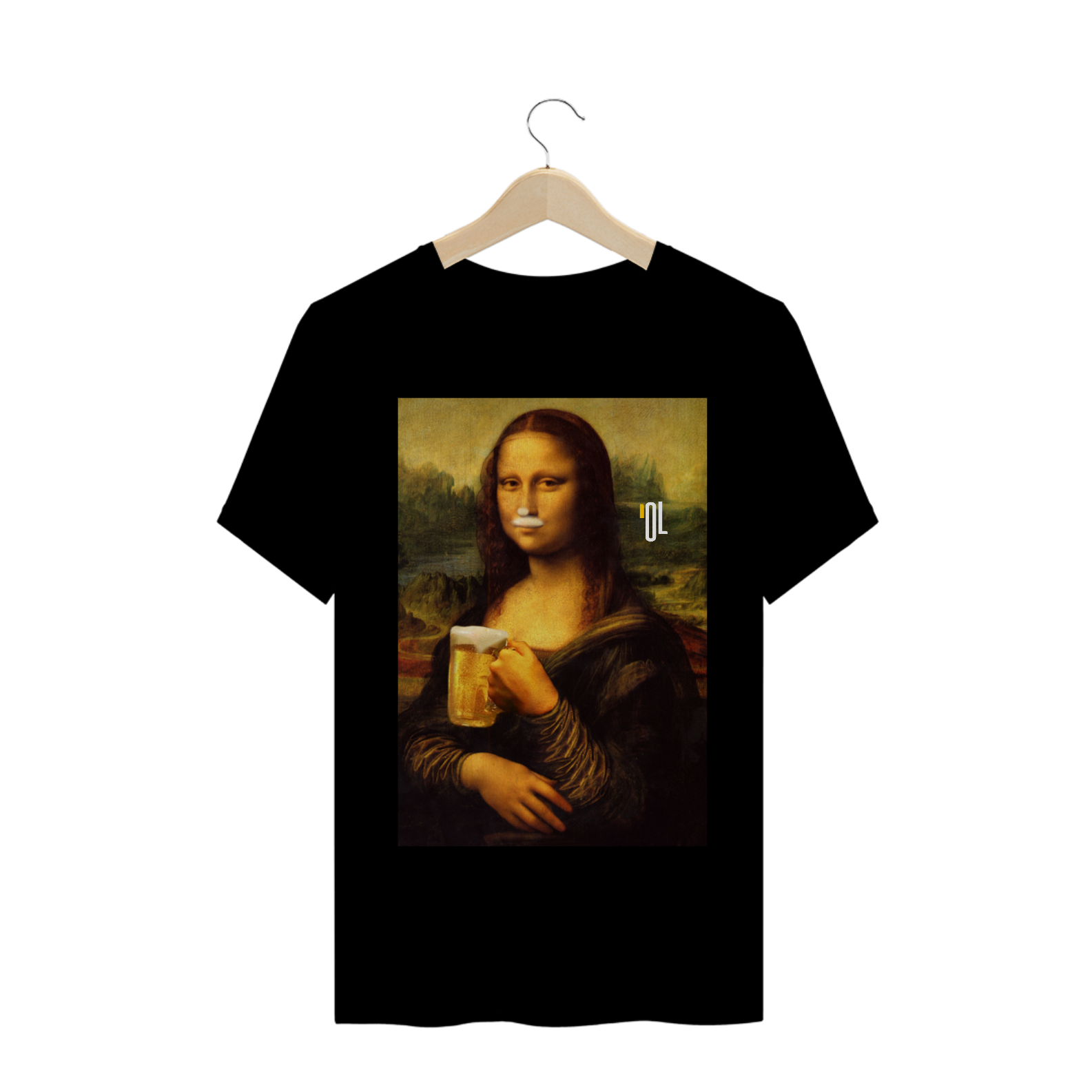 Nome do produto  Camiseta Monalisa - One Line