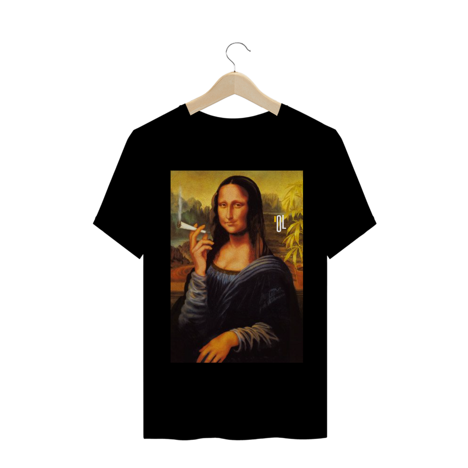 Nome do produto  Camiseta Monalisa - OneLine