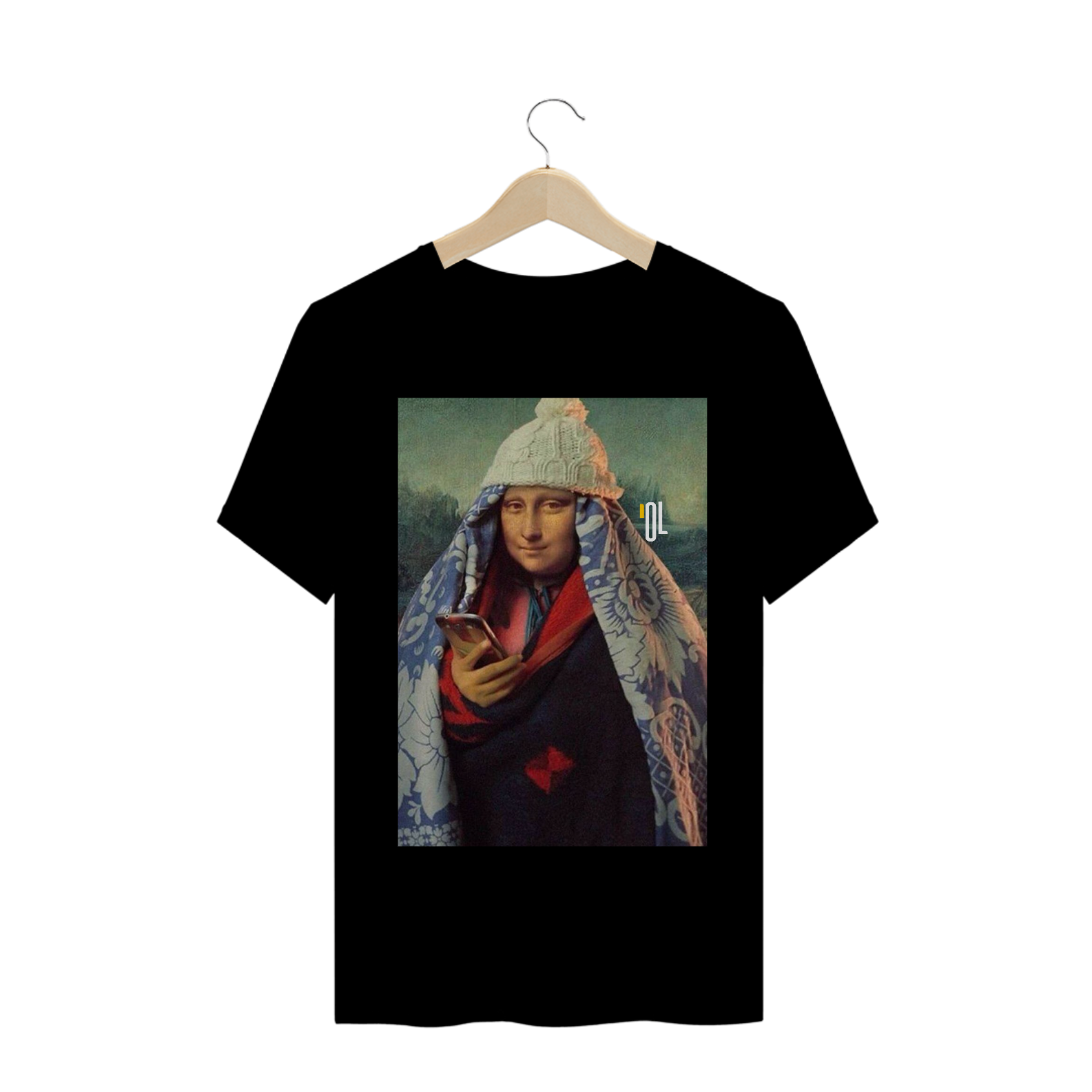 Nome do produto  Camiseta Monalisa - OneLine