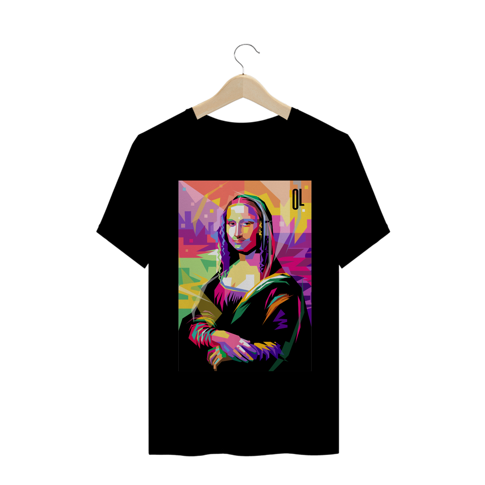 Nome do produto  Camiseta Monalisa - OneLine