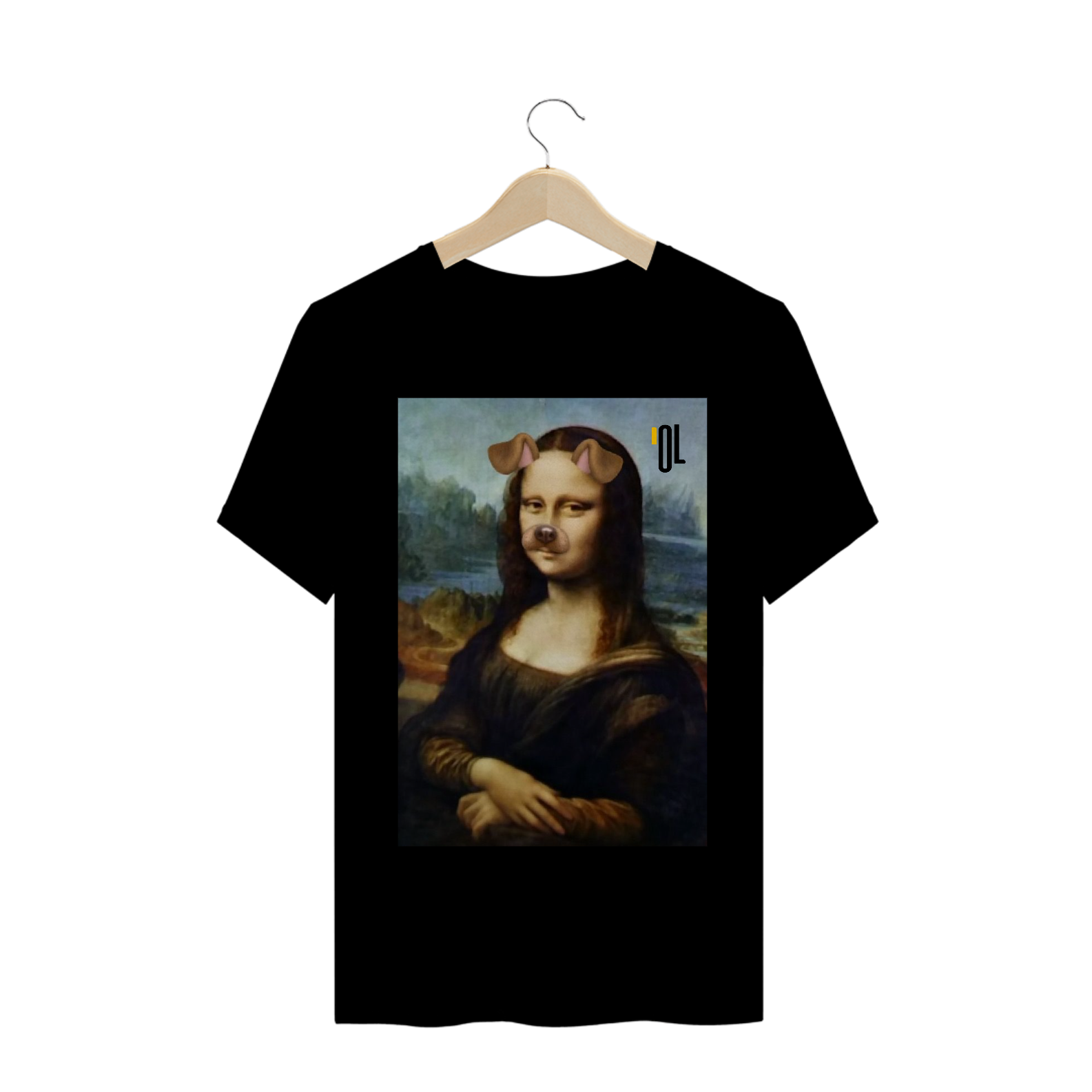 Nome do produto  Camiseta Monalisa - OneLine
