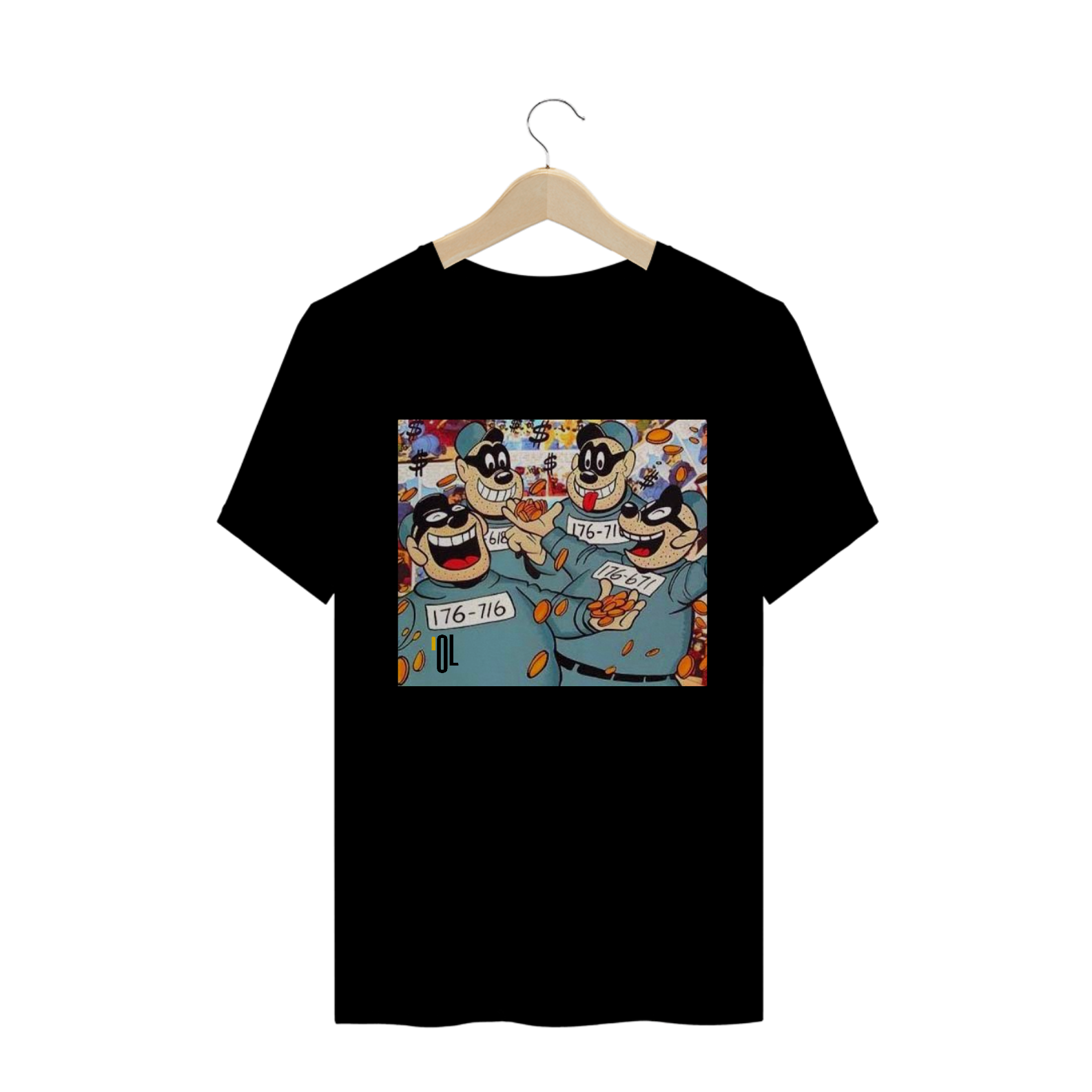 Nome do produto  Camiseta Irmãos Metralha - One Line