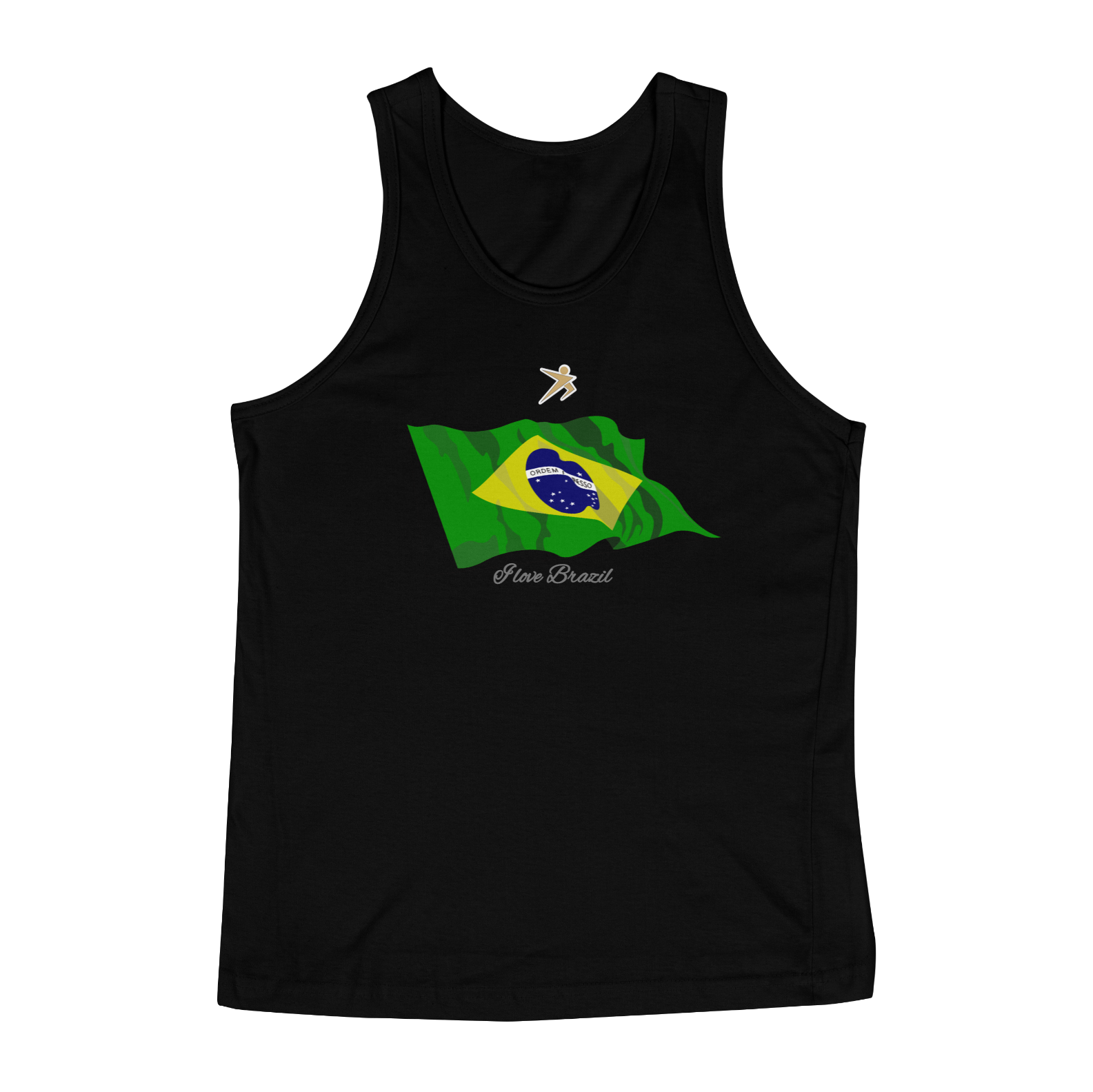 Nome do produto  Camiseta Regata Kitiniz Brazil - GK 22