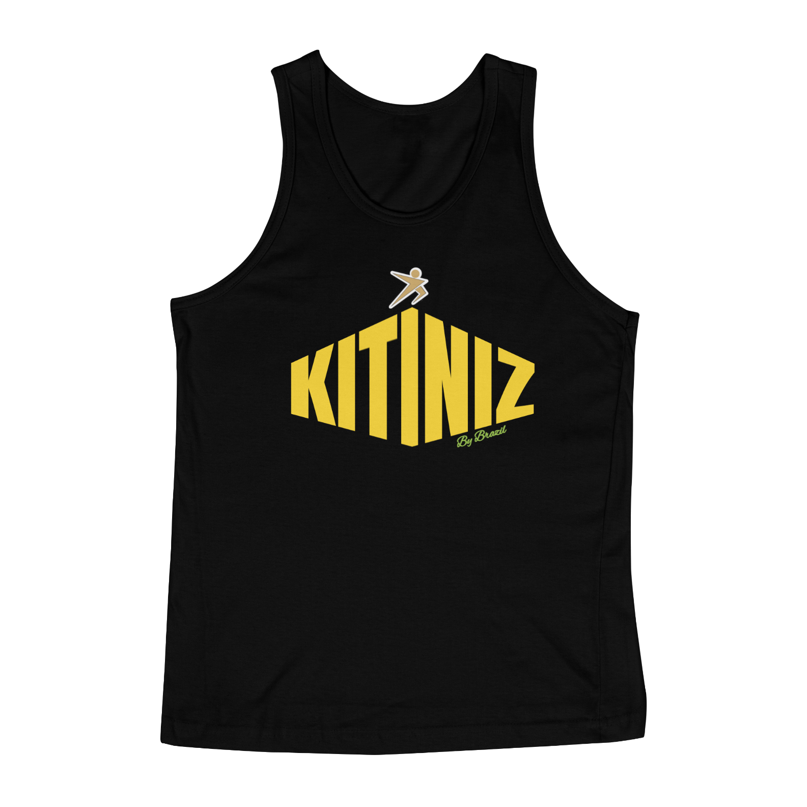 Nome do produto  Camiseta Regata KITINIZ By BRAZIL - Bleck GK-22