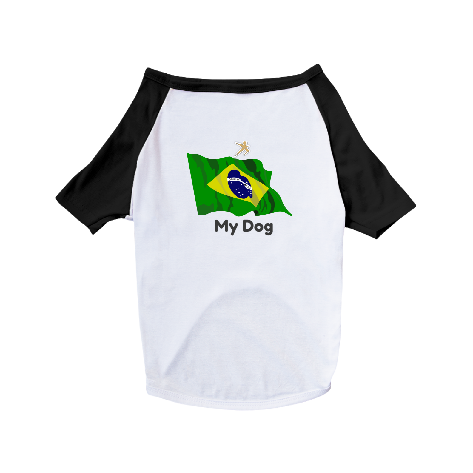 Nome do produto  Roupa T-Shirt Pet My Dog BRAZIL - GK 22