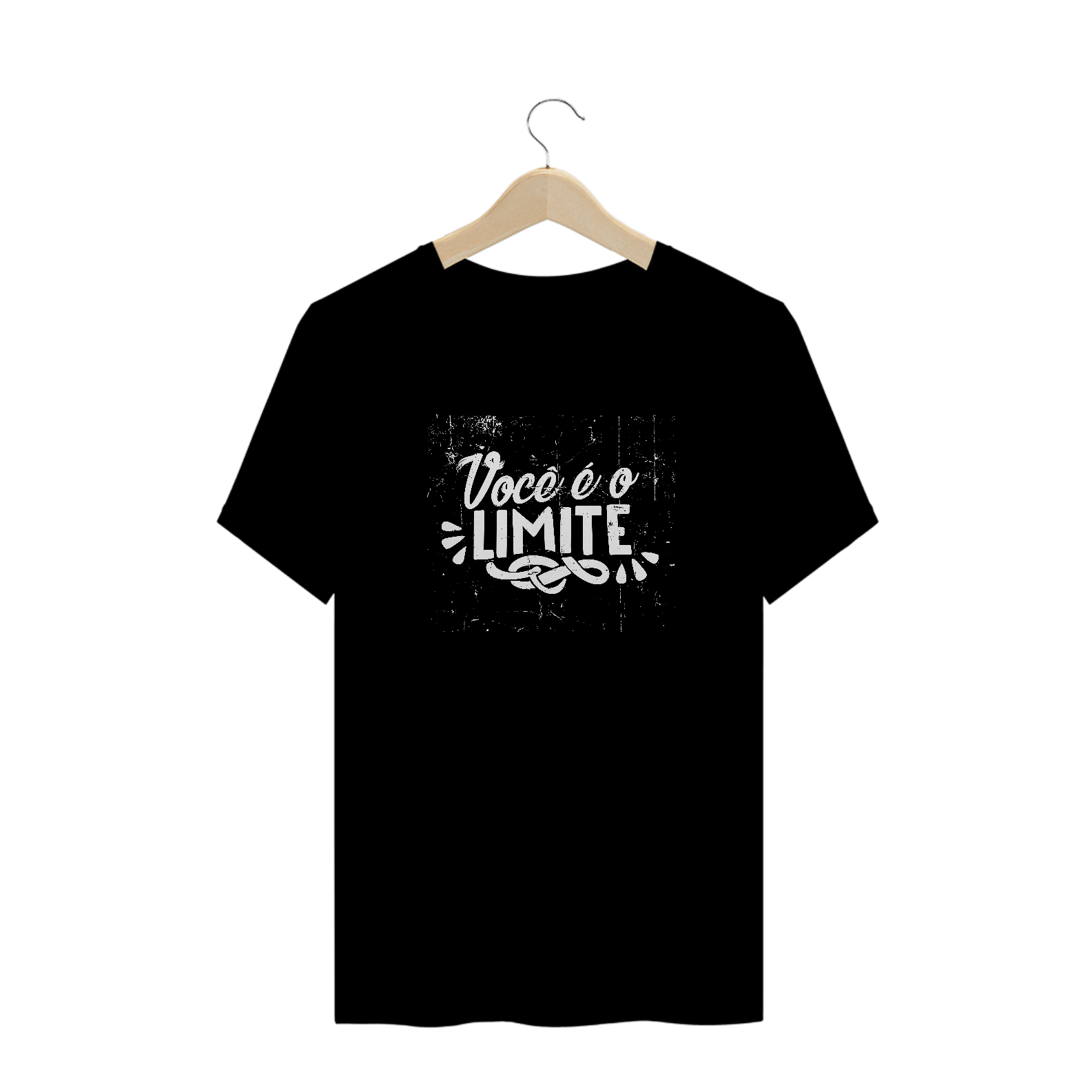 T-Shirt Você é o Limite em Branco