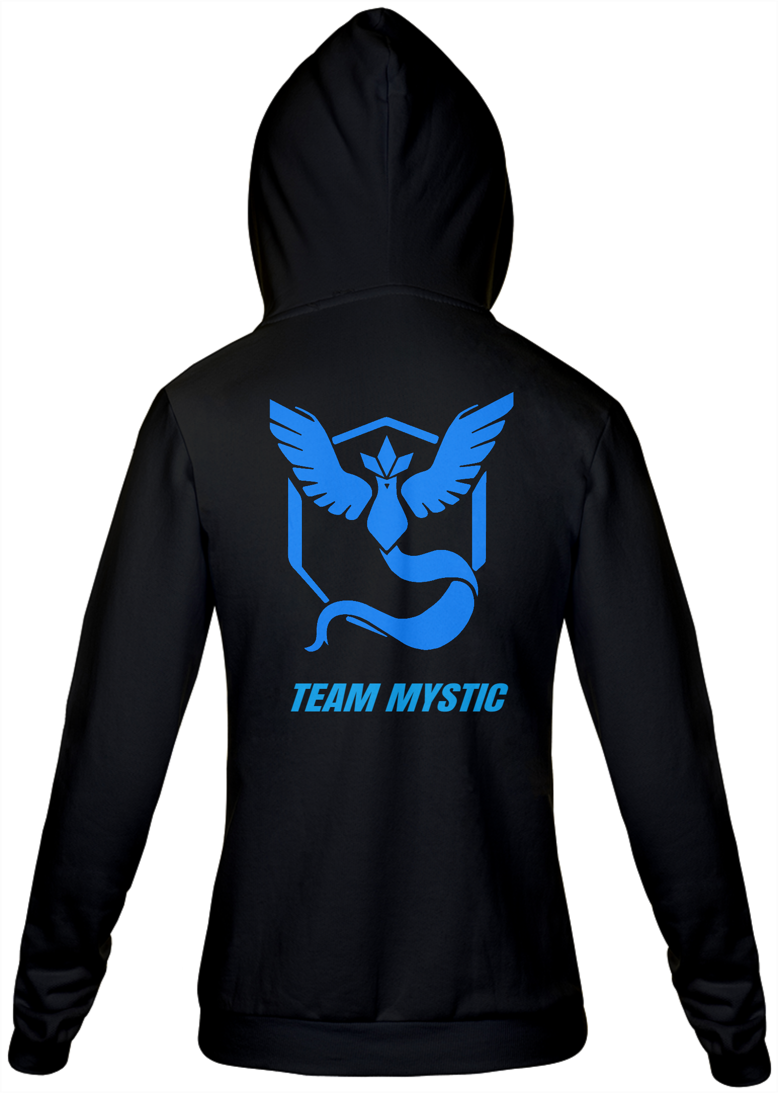 Nome do produto  Moletom com zíper unissex do team mystic
