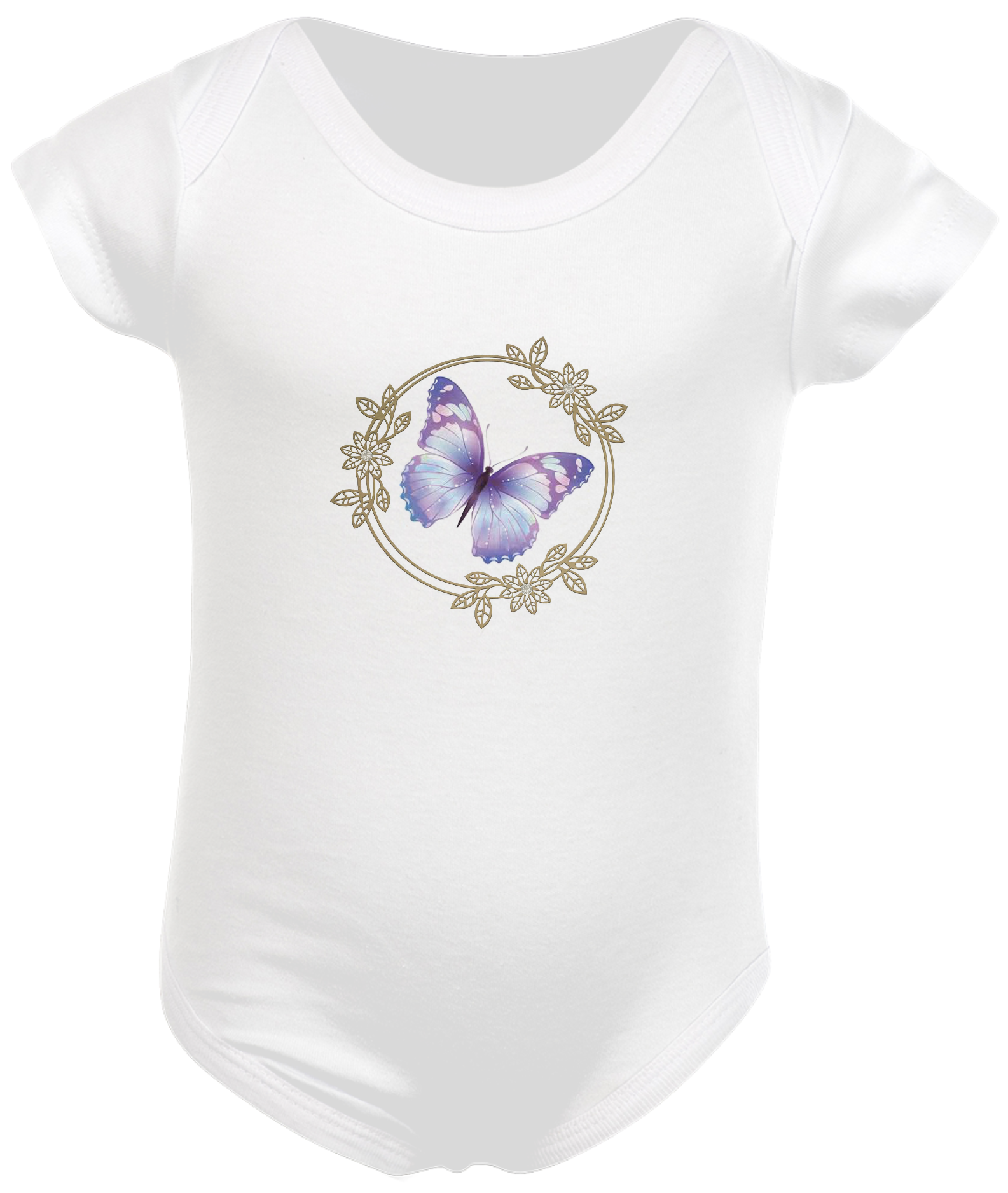 Nome do produto  Body Infantil Mãe & Filho Borboleta