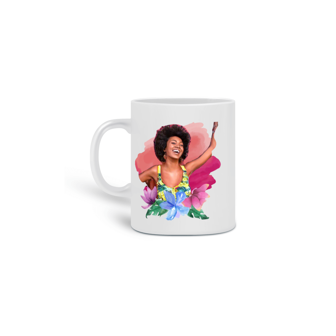 Nome do produto  Caneca Lindas de Viver Afro
