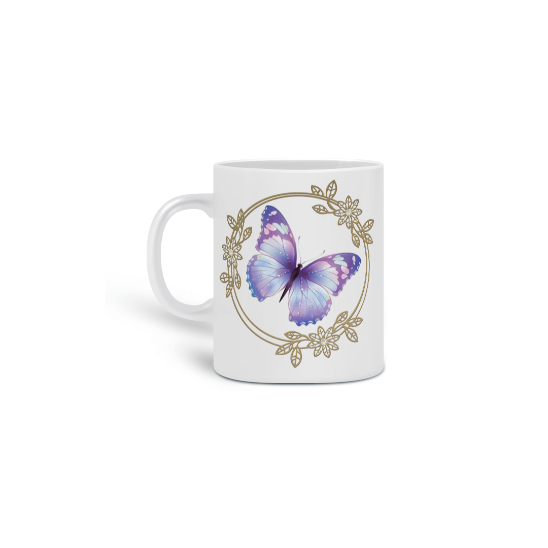 Nome do produto  Caneca Mãe & Filho Borboleta