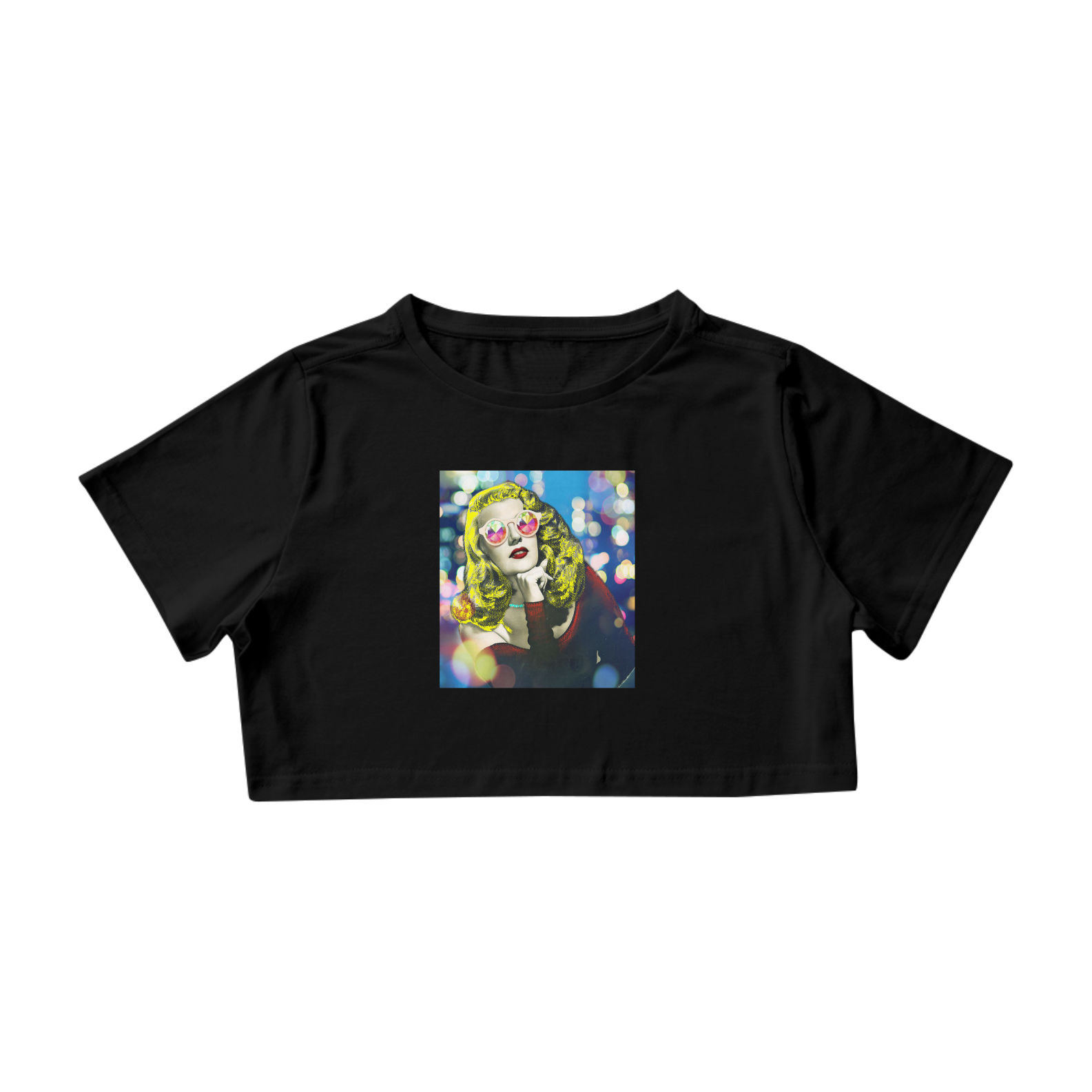 Nome do produto  Cropped Lindas de Viver Pop Arte