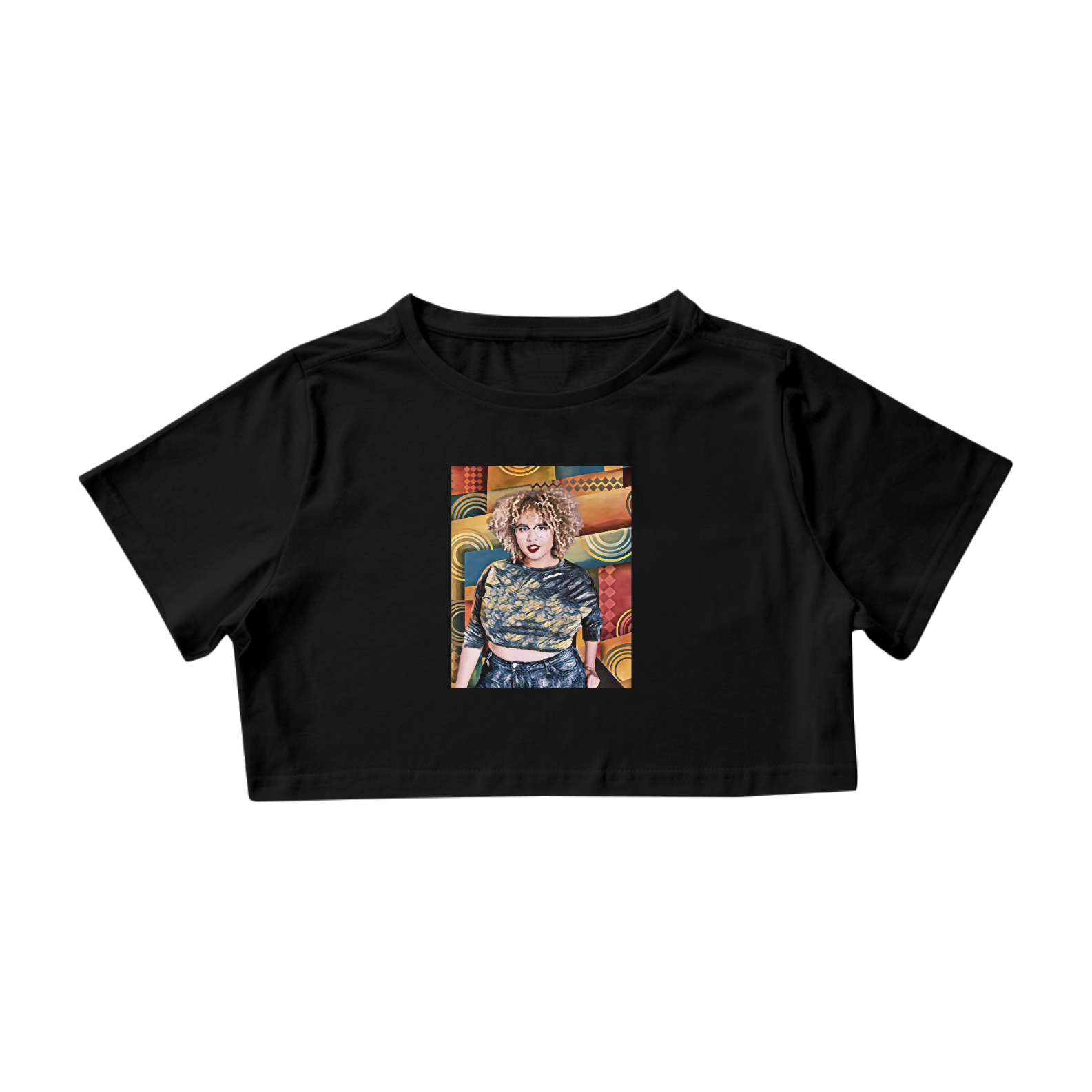 Nome do produto  Cropped Lindas de Viver Onduladas