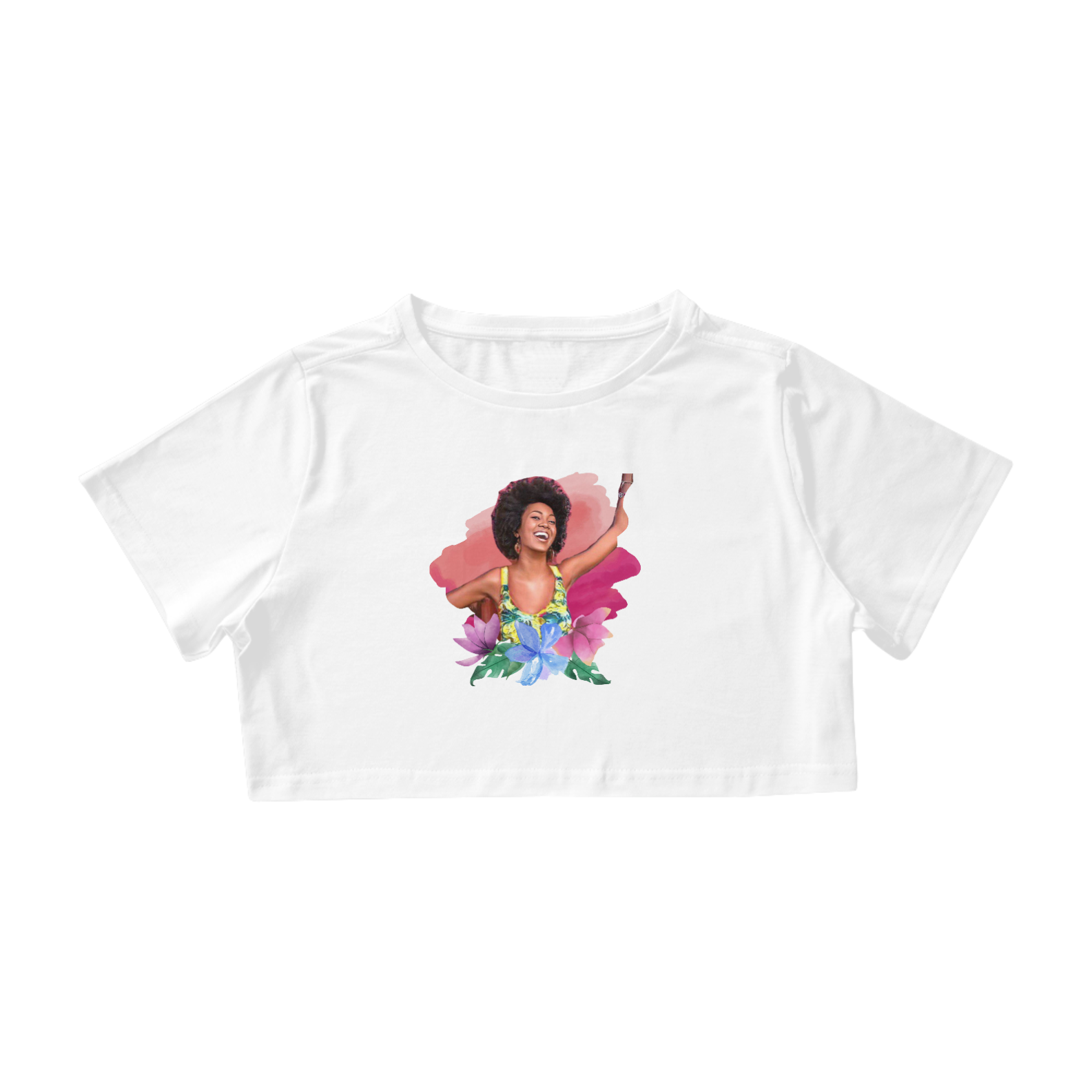 Nome do produto  Cropped Lindas de Viver Afro