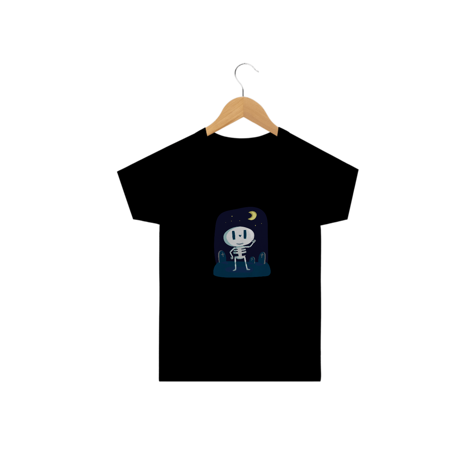 Nome do produto  Camisa Infantil Baby Skull 