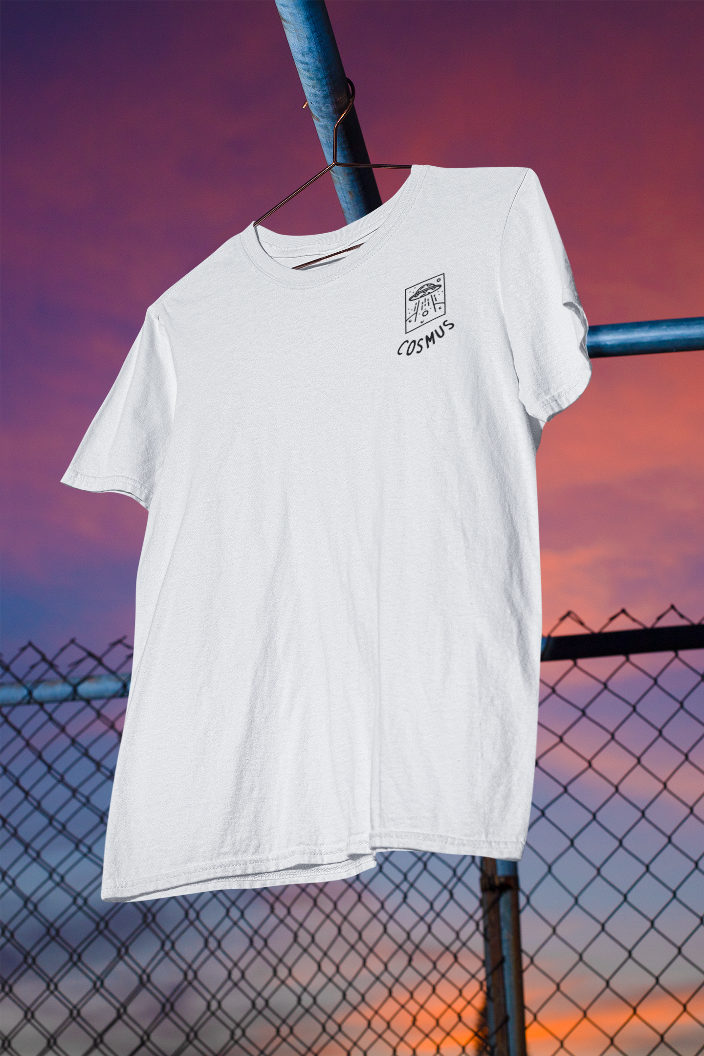 Nome do produto  Camiseta Preta - Cosmus Brand