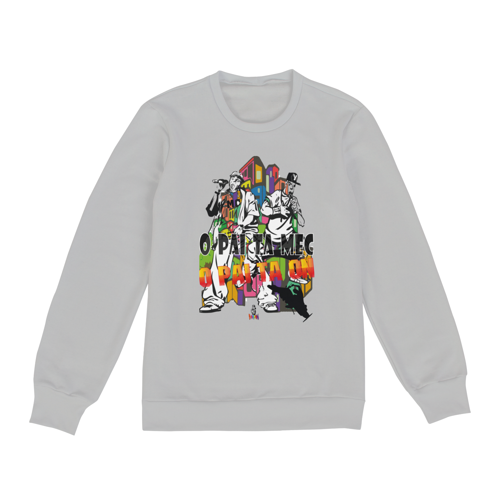 Blusa Moleton Pai ta Mec O Pai Ta On (original B.Brown)