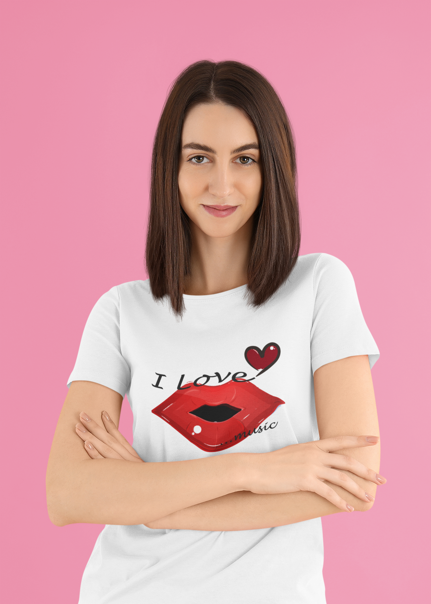 Camiseta I Love Music