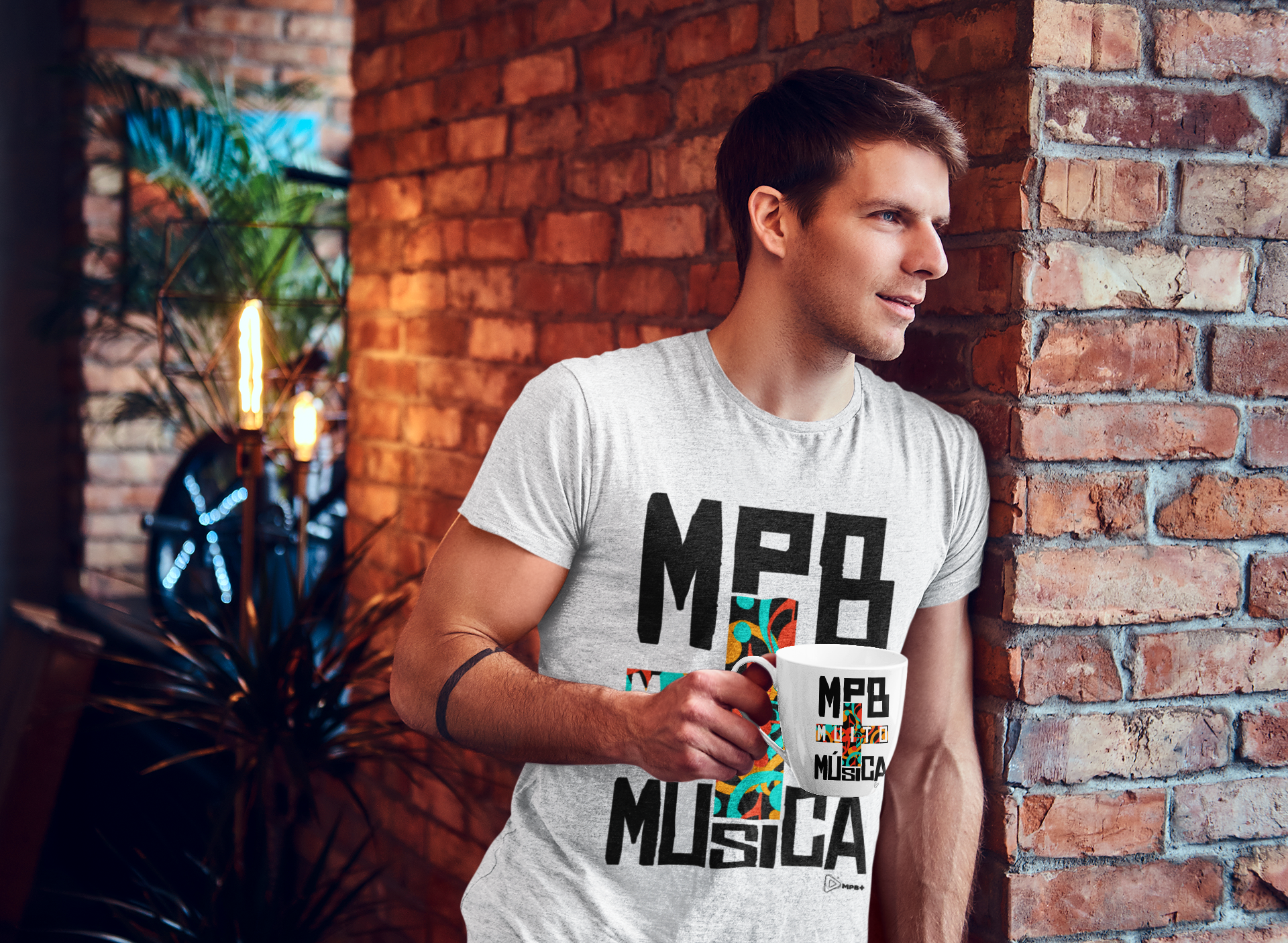 CAMISETA MUITO MAIS MÚSICA