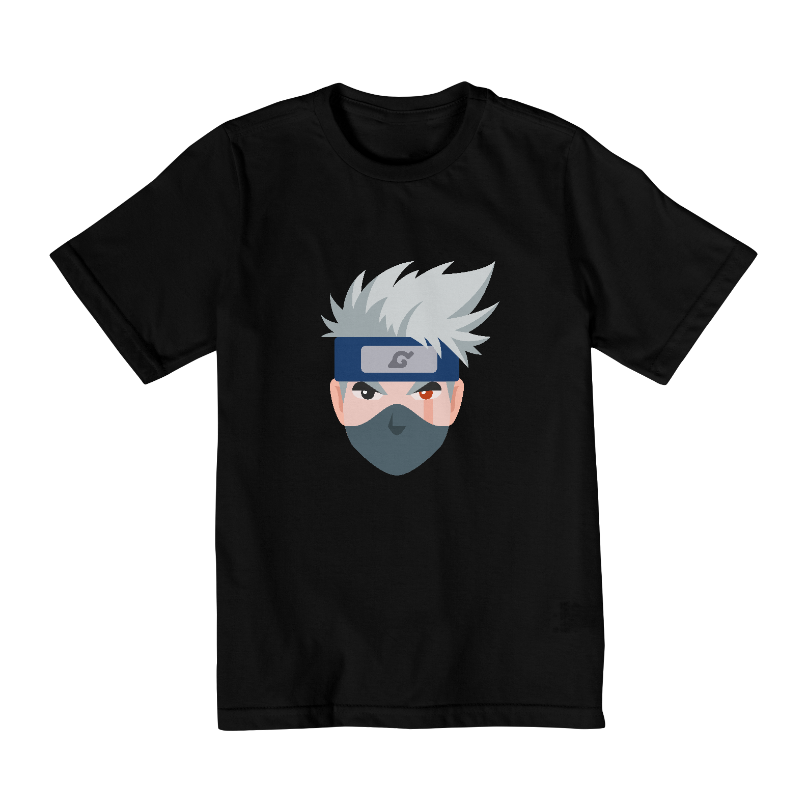 Nome do produto  Camiseta Infantil Kakashi (2 a 8)