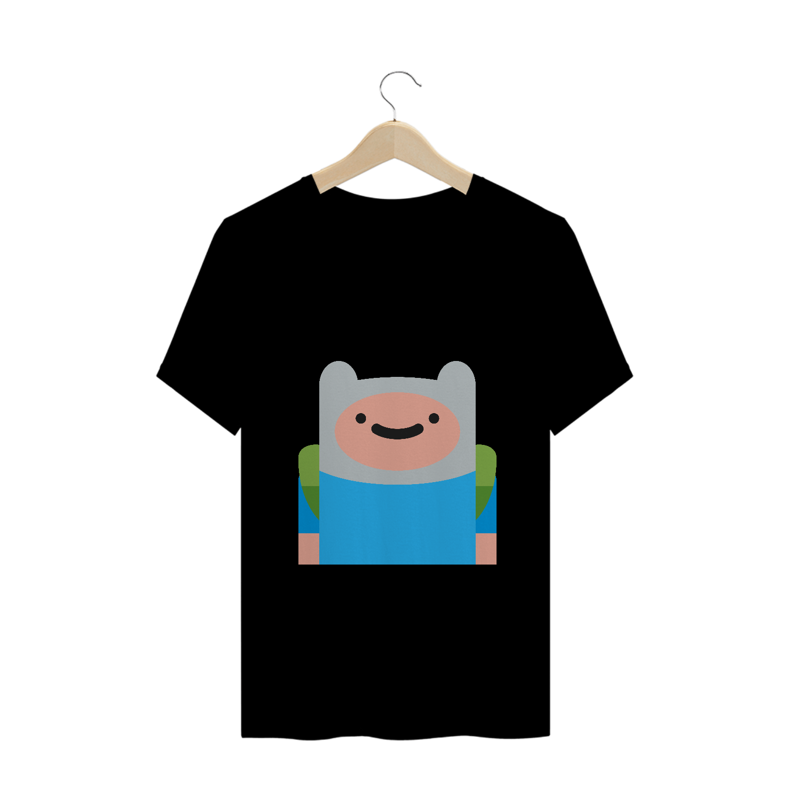 Nome do produto  Camiseta Finn - Hora da Aventura