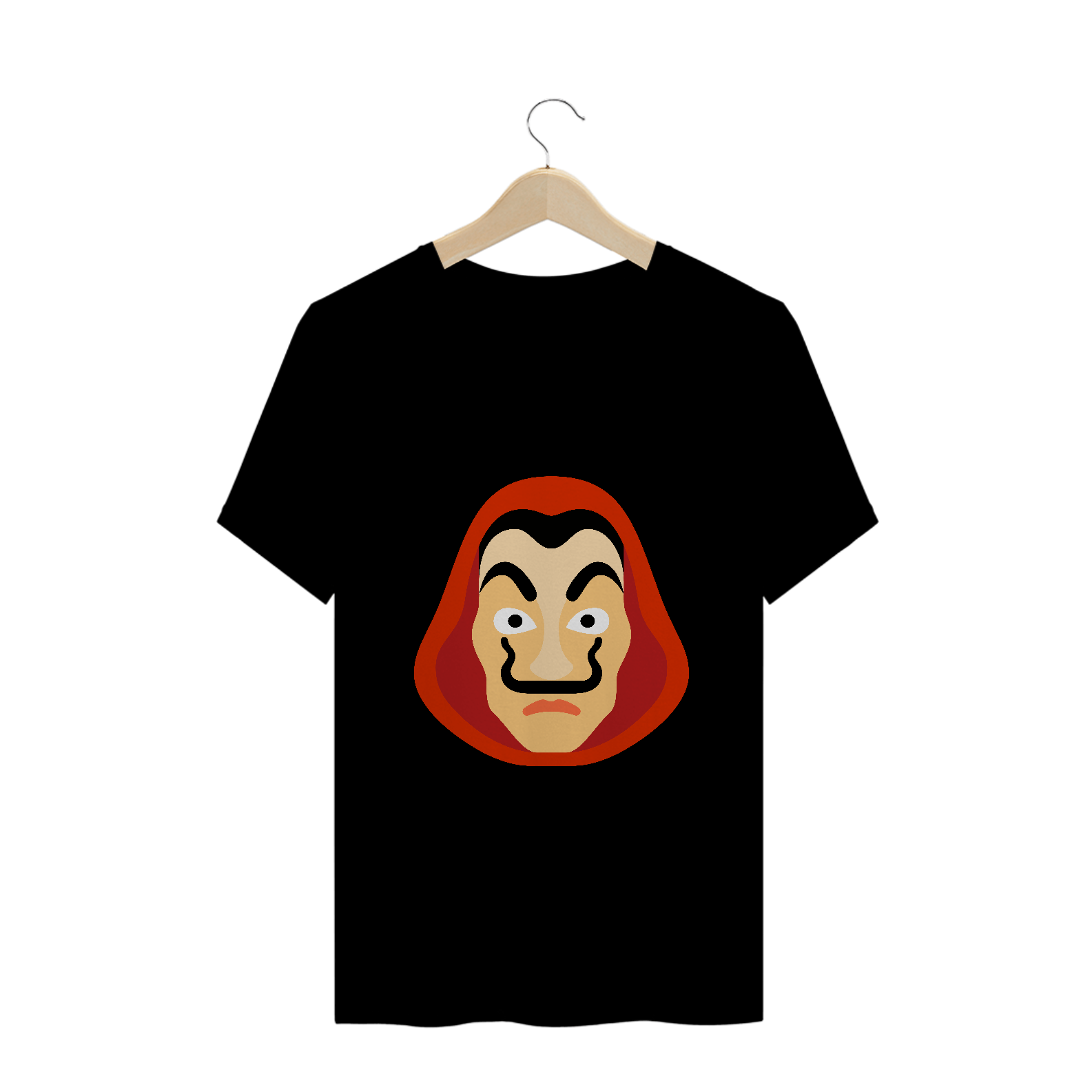 Nome do produto  Camiseta Dalí - La Casa de Papel