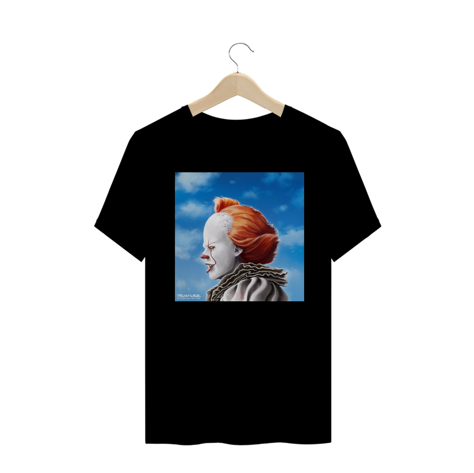Nome do produto  CAMISETA IT WASN'T THE SAME - PENNYWISE DRAKE