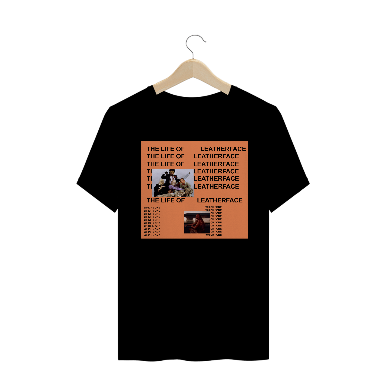 Nome do produto  CAMISETA LIFE OF LEATHERFACE - KANYE WEST MASSACRE DA SERRA ELÉTRICA