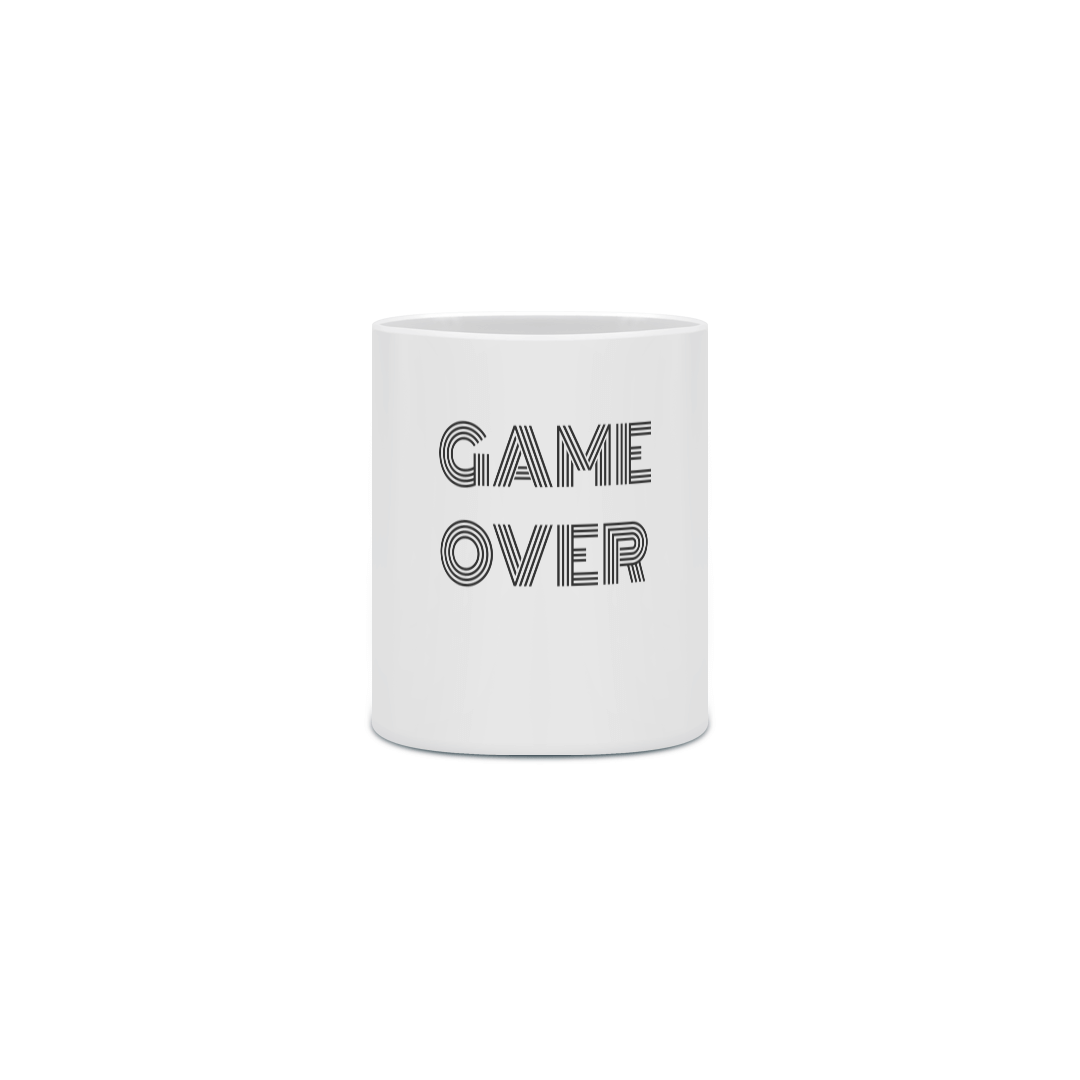 Nome do produto  CANECA GAME OVER 