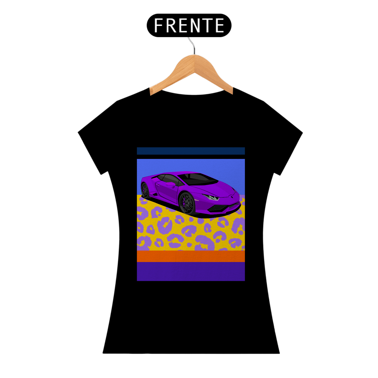 T-shirt Carro Lambo Color