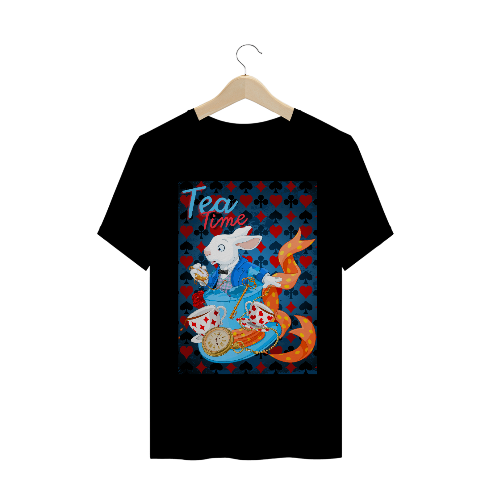 Camiseta Wonderfull Tea Time Coelho