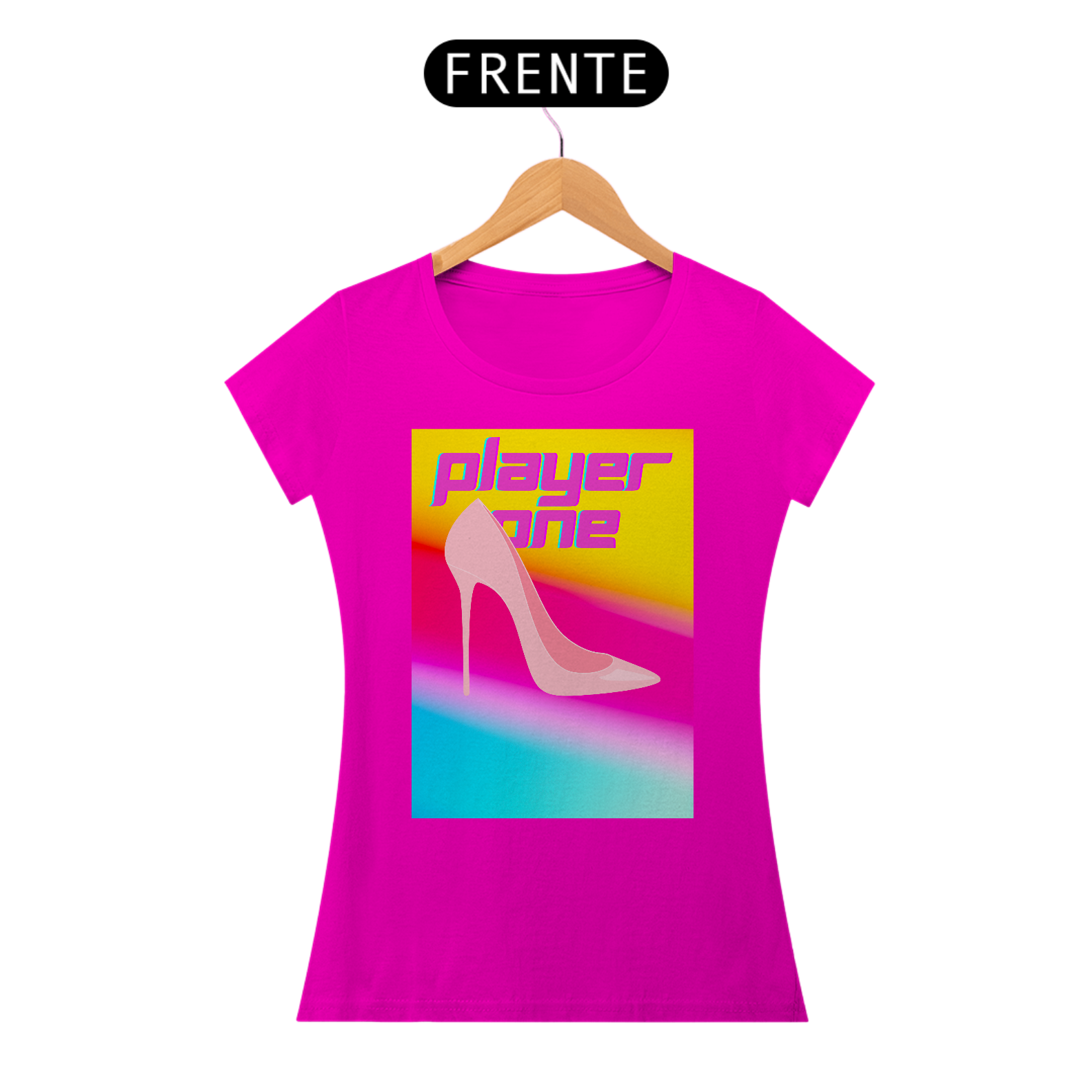 T. Luxo Scarpin Pink Player One