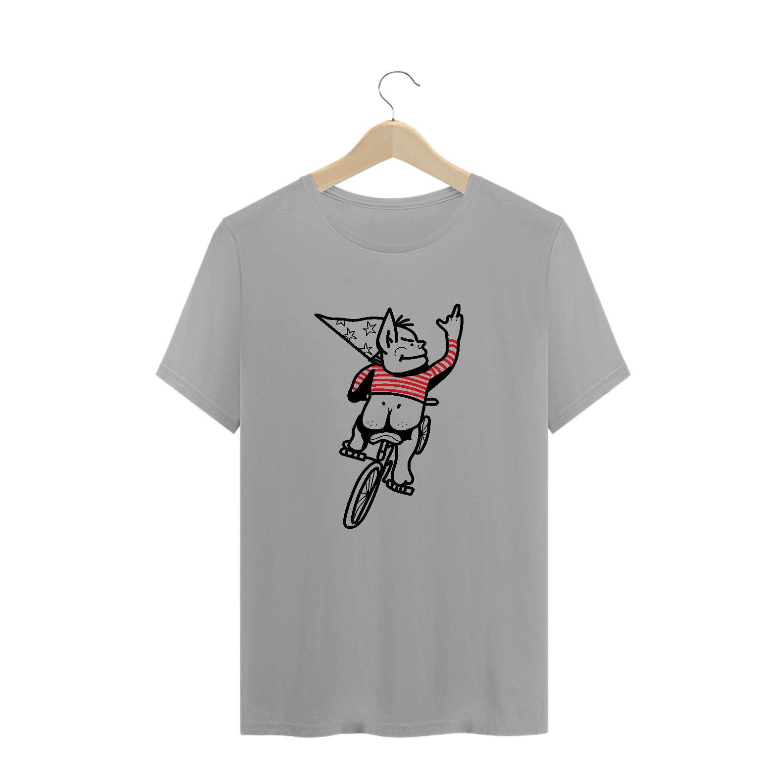 Camiseta Gnomim Ciclista Nu - Enfia o Carro no C*