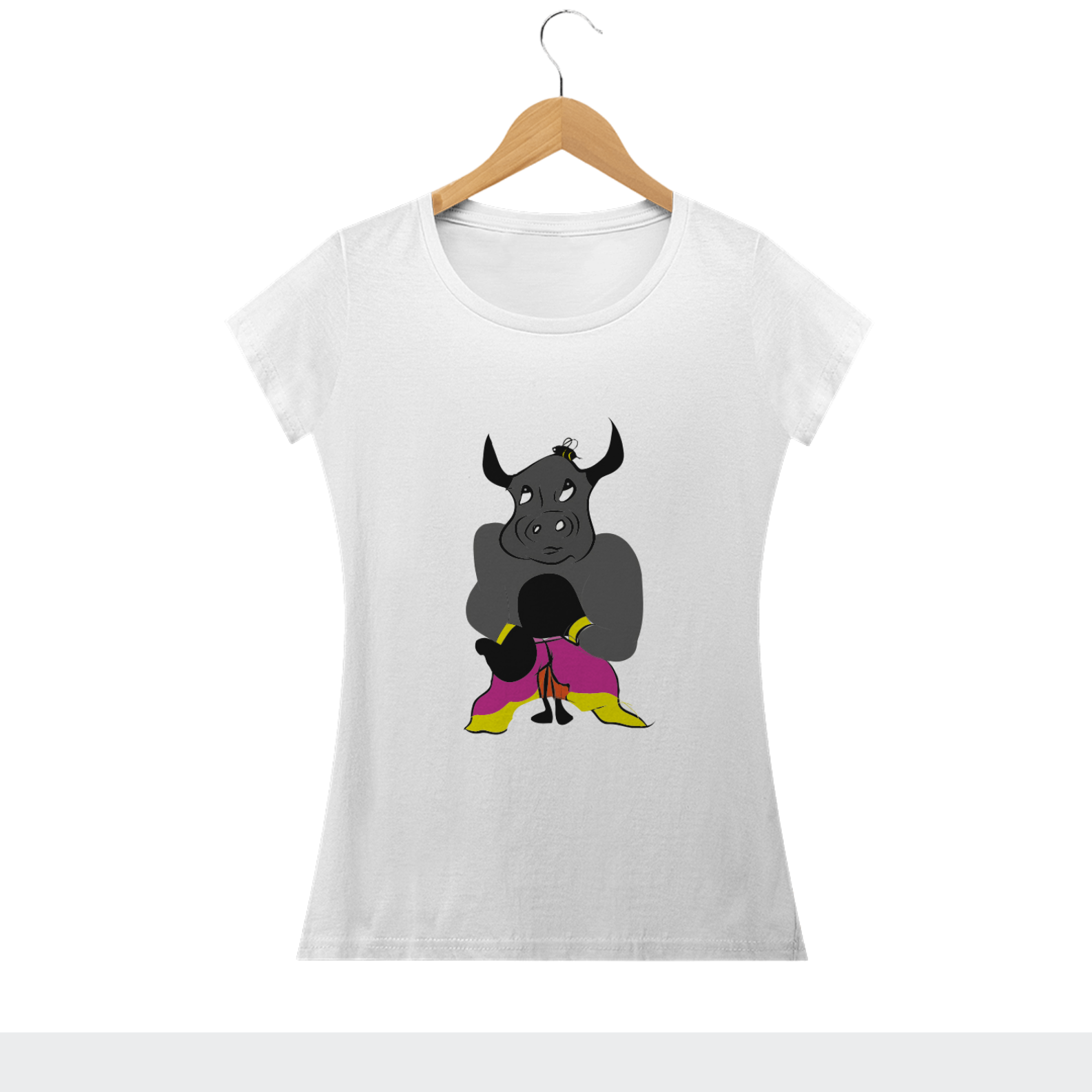 CAMISETA FEMININA TOUROZZ - COLEÇÃO PERSONAGENS