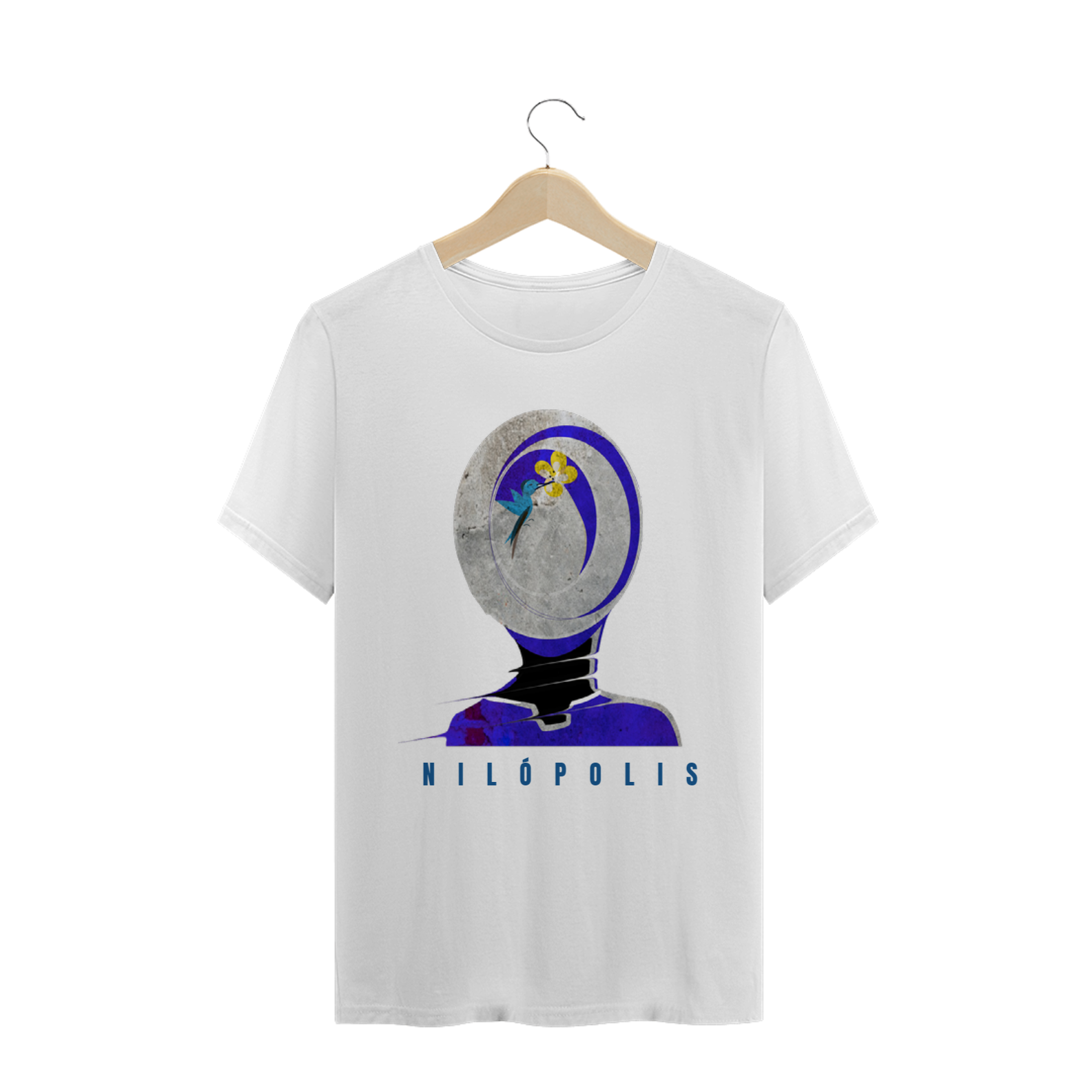 CAMISETA BEIJA-FLOR (B) - COLEÇÃO ESCOLAS DE SAMBA