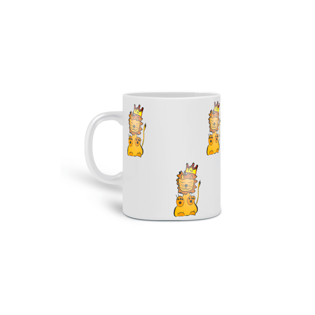 CANECA LEÃOZINHO 2 - LINHA BICHOS