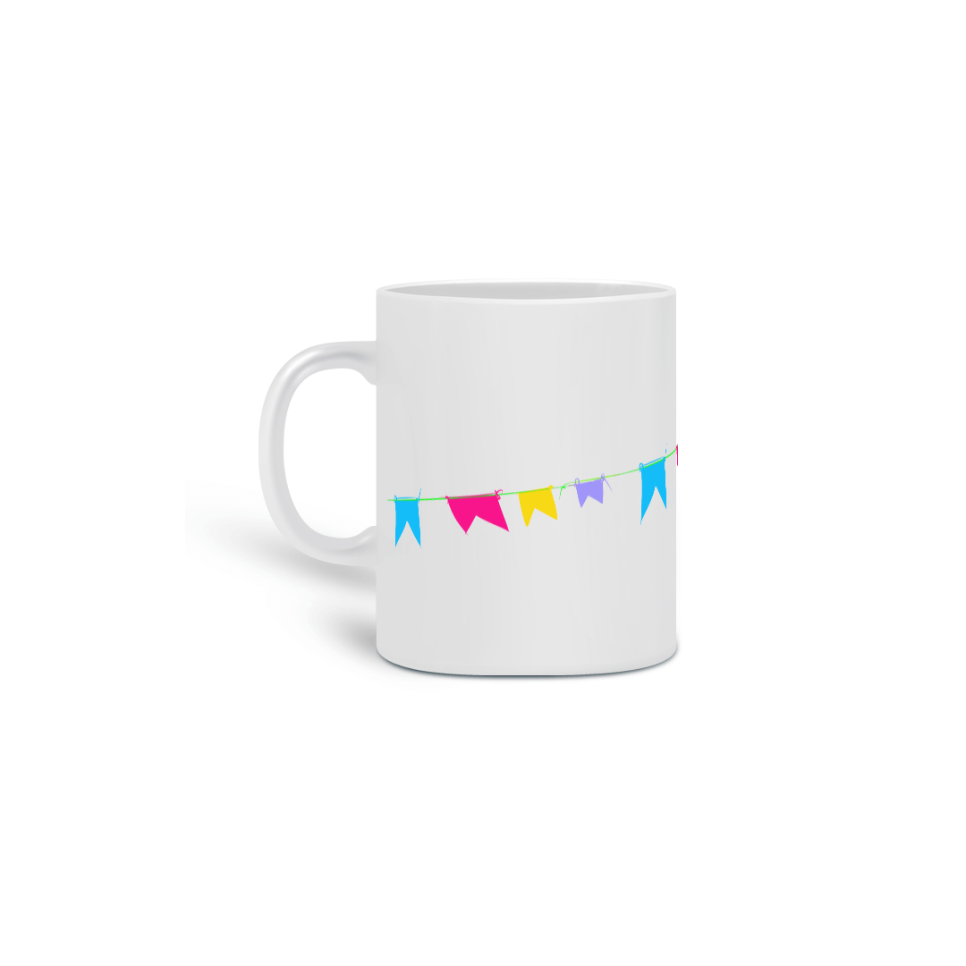CANECA BANDEIRINHAS 